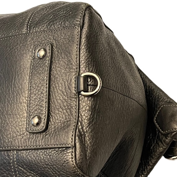 RARE Coach Madison Leather Satchel/ Shoulder Bag #14312 Anthracite - Picture 10 of 16